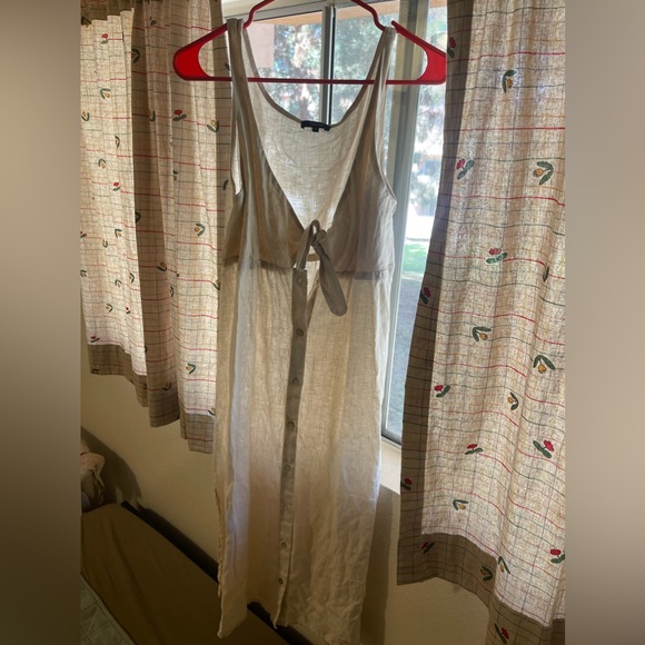 Quince linen nursing / maternity dress - Picture 2 of 3